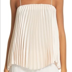 Vince pleated camisole